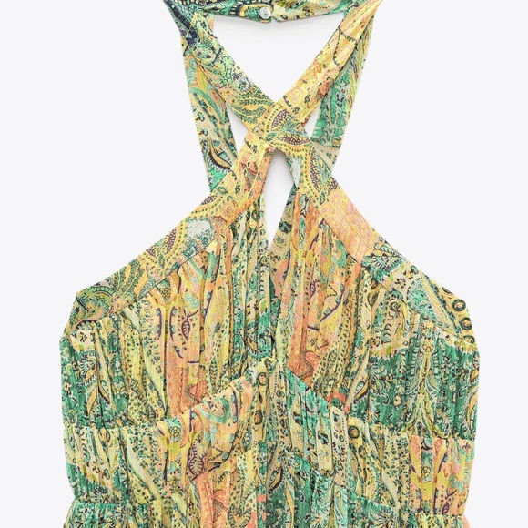 Zara maxi bohemian dress brand new with tags - Picture 3 of 10